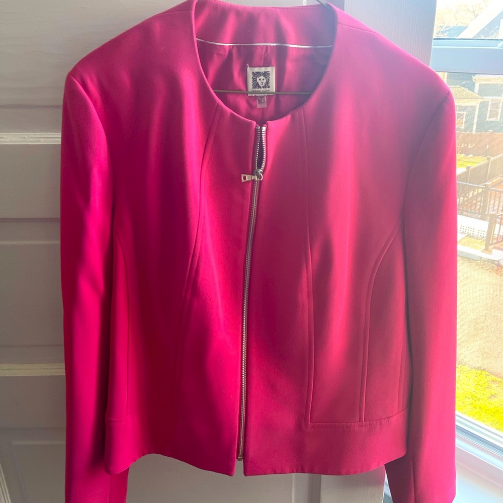 Anne Klein pink dress suit- never worn NWT